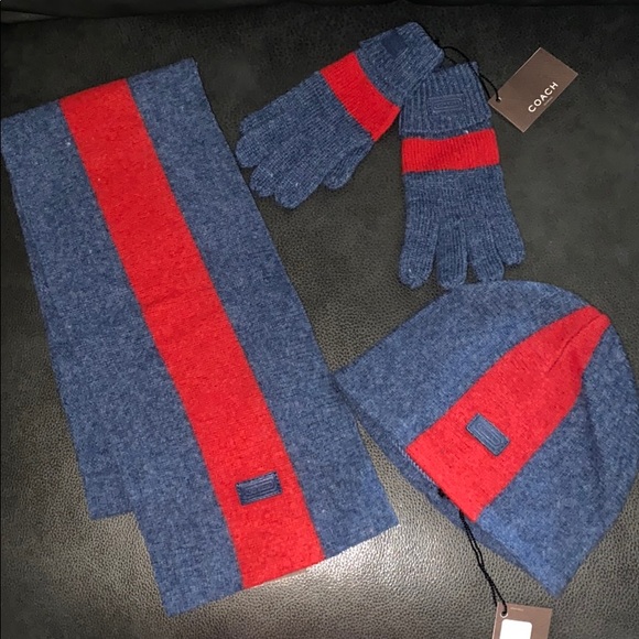 Coach Other - NWT Coach kids winter accessories set